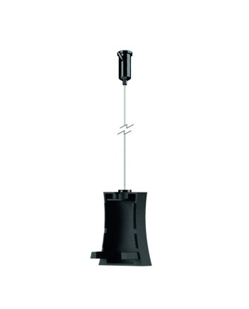 HANOK * TAPA LATERAL NEGRA CON CABLE FIJACION